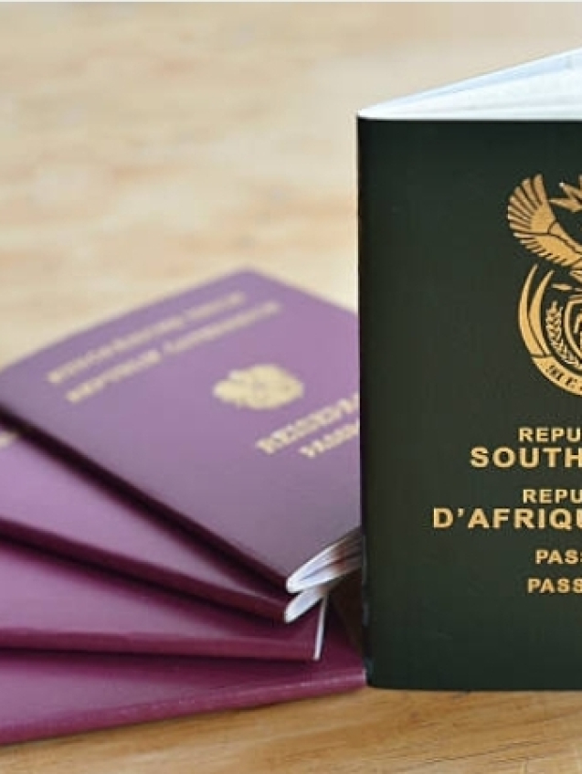 South Africa passport requirements