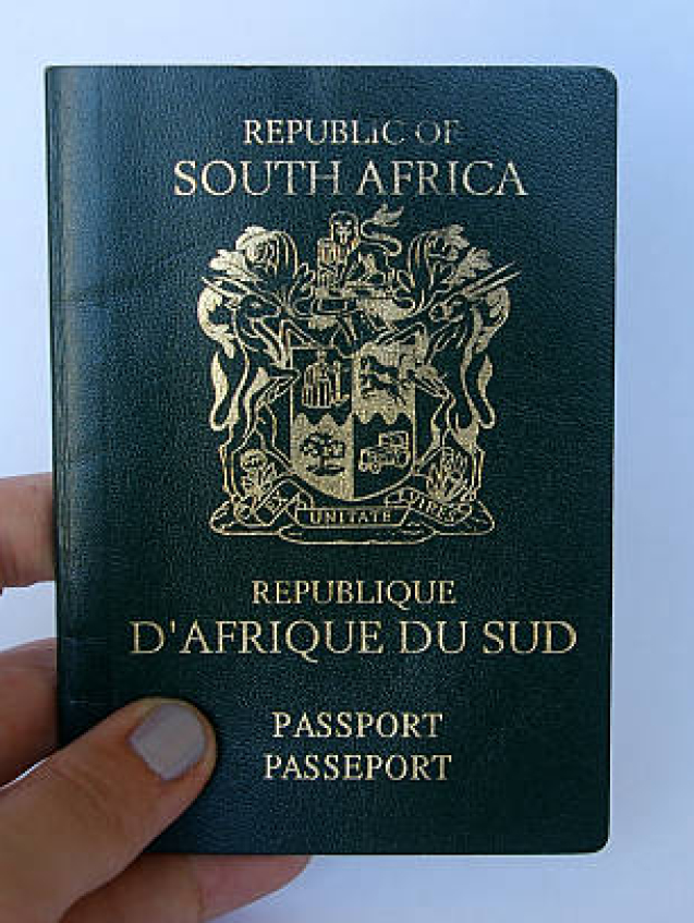 South Africa passport